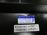 Text Automotive exterior Label Bumper Font